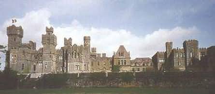 Ireland castle, Ashford castle in Cong, Co. Mayo