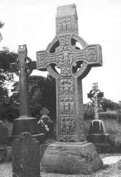 Old stone cross, Ireland Celtic High cross photograph, Click to enlarge