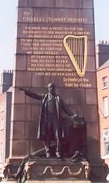 Dublin picture of Charles Parnell monument