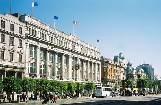 Dublin city centre & Clery's Department store