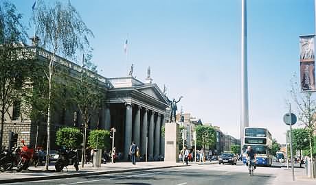 Ireland photo of GPO & O'Connell Street Dublin city