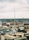 Skyline view of Dublin Spire