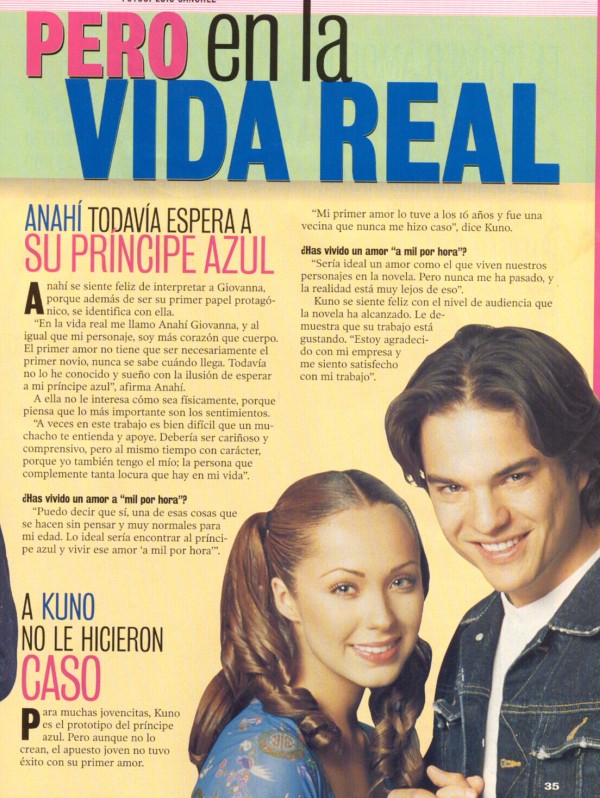 KUNO BECKER...Articulo TV y Novelas