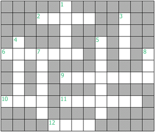 Crossword Puzzle