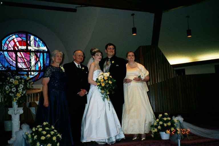 Tim & Jane with Tim's family