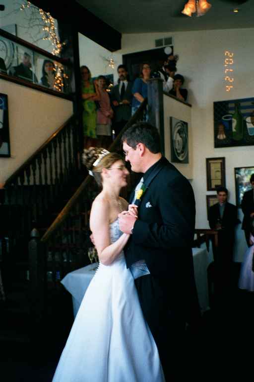 Mr & Mrs Sweeney's first dance