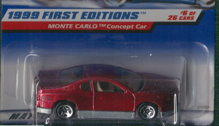 99FE Monte Carlo Concept Car Burgundy