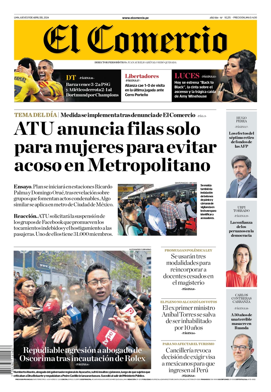 Clic aqui Diario El Comercio ..