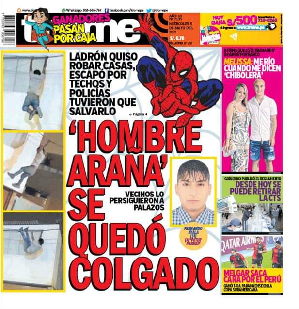 Clic aqui Diario Trome 