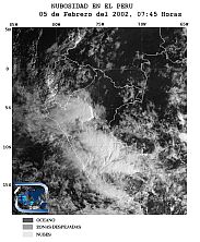 Imagen de HOY Visible del Peru desde el Satelite