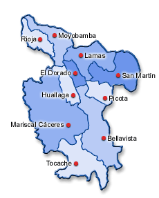 Ciudades del Departamento