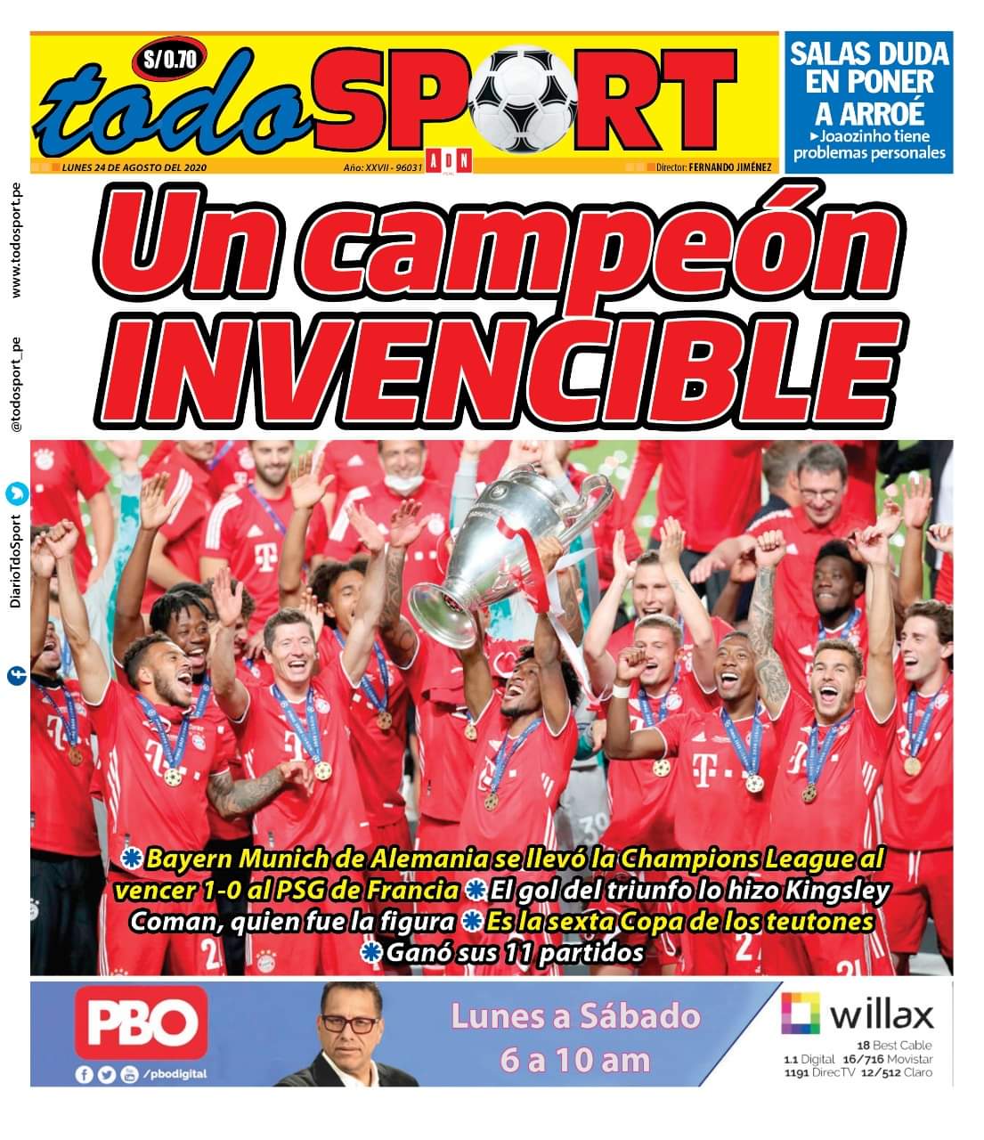Clic aqui Diario Todo Sport ..