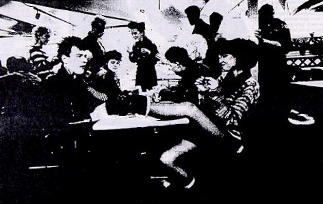 The Clash at a truck stop