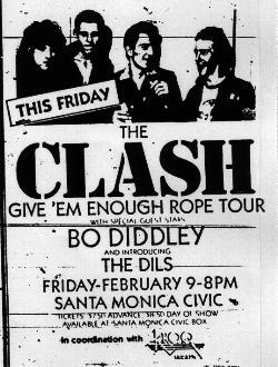 Concert ad at Santa Monica Civic