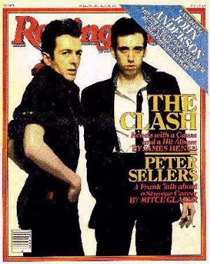 Mick and Joe on the cover of Rolling Stone