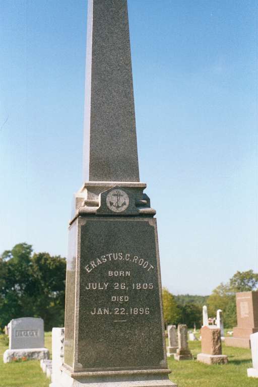Erastus C. Root Gravestone