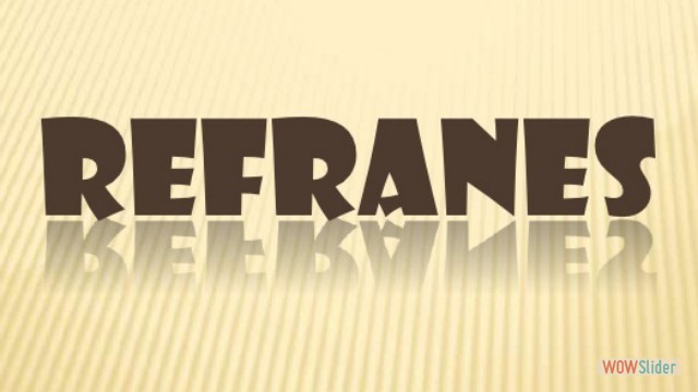 Refranes