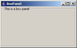 GUI Tutorial - Boxpanel