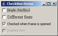 GUI Tutorial - Checkbox