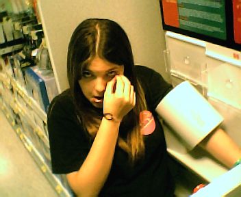 the devil sprayed me in the eye with ..SOMETHING!!!