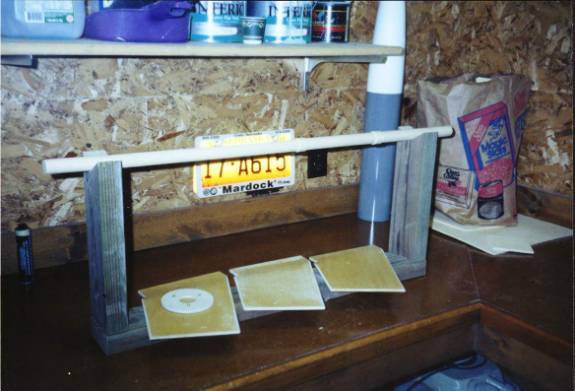 Shis-ka-bobrack shown with completed fins and rear centering ring. Note ...