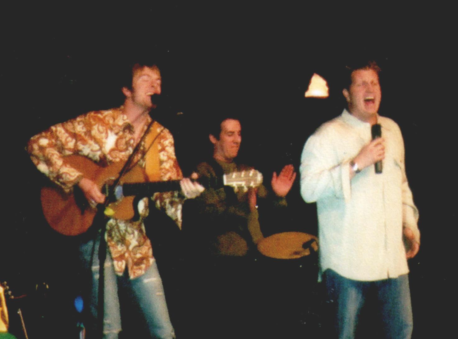 Gary Joe Don and Jim&nbsp; jam at Cuyahoga Falls High School