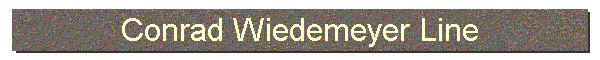Conrad Wiedemeyer Line