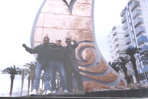 Andrew, JB and CUTE Tunisian jamaa.
