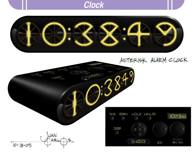 Product Design of a Clock by Juan Carlos Rodriguez