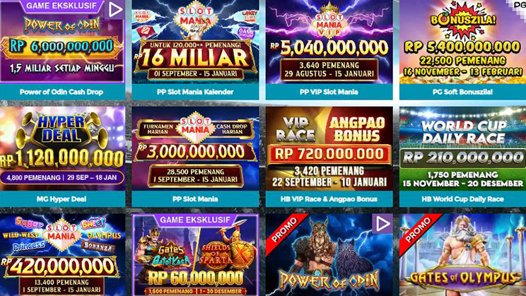 event berhadiah di situs IDN Slot