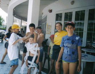 Toilet paper mummy / Momia de papel higi�nico