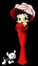 Go here to make your own Betty Boop Doll, they have a Large varietry of  dolls..Have Fun : )