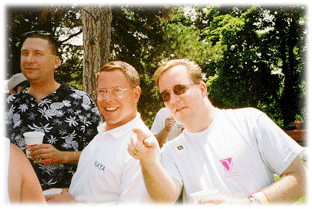 Creighton & me at the 1997 St. Louis Pride Fest
