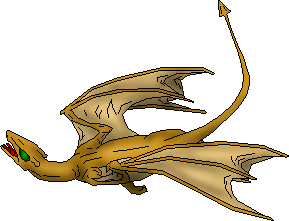 Gold fire lizard, Tovn