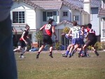 1999 CAFL action between Orange County and Santa Cruz - I'm wearing #19 for OC