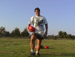 Circa 1999 - me posing with my new Sherrin at Mile Square Park in Fountain Valley, CA
