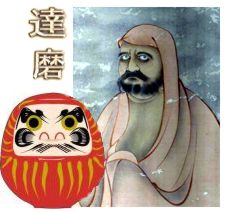 Bodhidharma, AKA Daruma