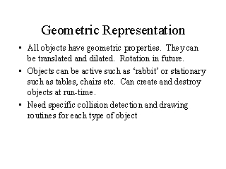 Geometric Representation