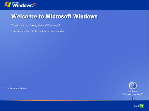 Windows Welcome