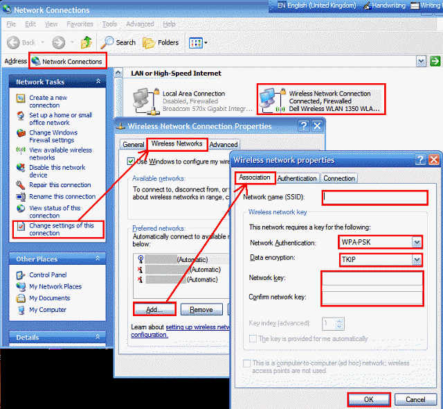 Configuring WPA in Windows XP SP2