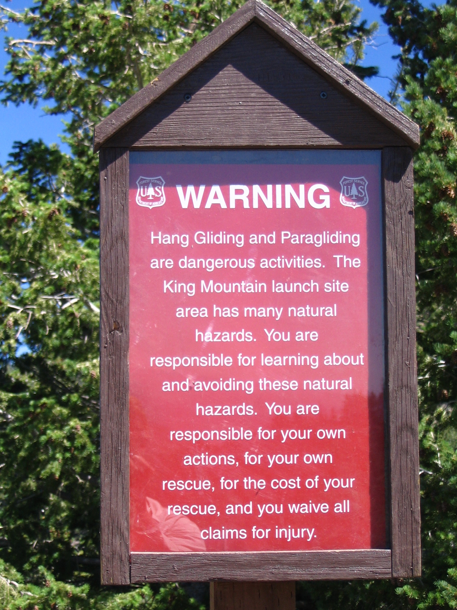These signs are posted on upper and lower launch for a reason.