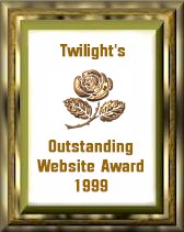 This OutStanding Site Award granted by Twilight's Place