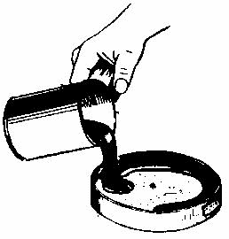 Figure 4a -- Making a Pitch Lap