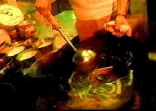 expertly stir-frying