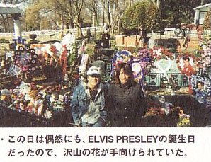 Japanese rock stars spotted at Graceland!