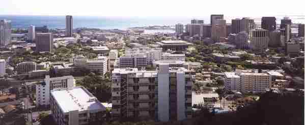 View from Punchbowl of Honolulu - click for larger version!