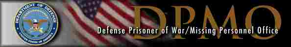 Click on Logo of Defense Prisoner of War/Missing Personnel Office (D.P.M.O.)
