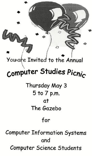 Computer Problem Picnic Computer Studies Picnic