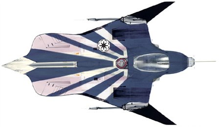 Anakin Skywalker's starfighter