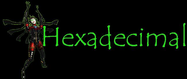 One of the many faces of Hexadecimal